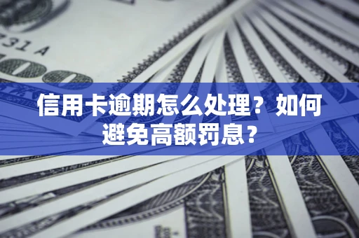 济南信用卡逾期怎么处理？如何避免高额罚息？