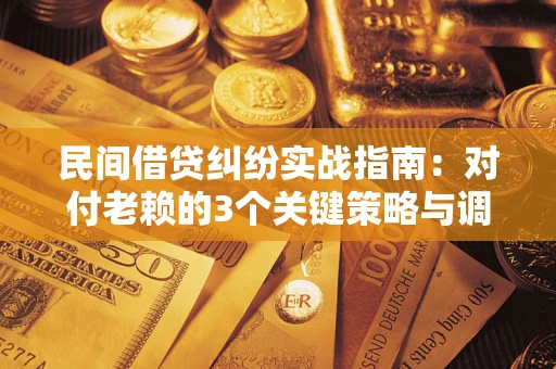 济南民间借贷纠纷实战指南：对付老赖的3个关键策略与调解盲区解析
